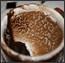 siluete de animale in cafea